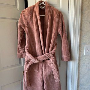 Parachute Soft Rib Robe Small in Clay/ Medium in Light Grey